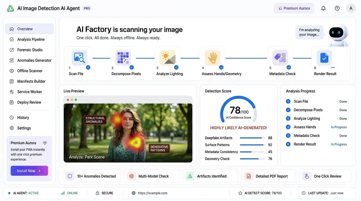 AI crypto NFT intelligence dashboard — example of the AI tool dashboard software